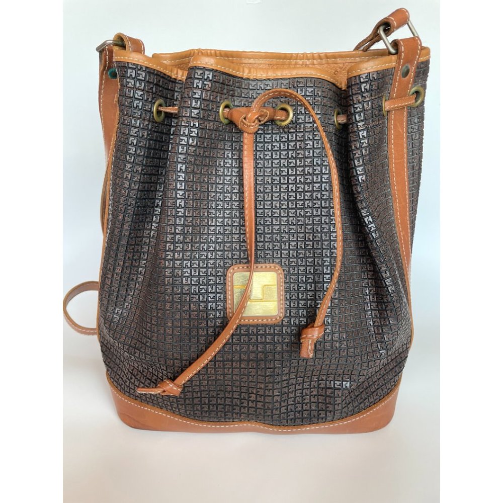 Vintage Ted Lapidus Leather Bag